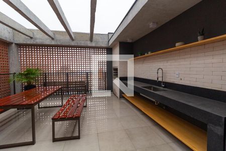 Studio para alugar com 28m², 1 quarto e sem vaga Studio para alugar com 28m², 1 quarto e sem vagaÁrea comum - Churrasqueira