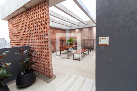 Studio para alugar com 28m², 1 quarto e sem vaga Studio para alugar com 28m², 1 quarto e sem vagaÁrea comum - Churrasqueira