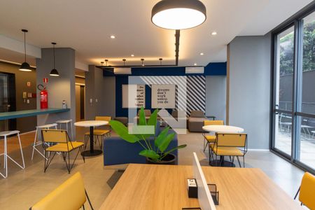 Studio para alugar com 28m², 1 quarto e sem vaga Studio para alugar com 28m², 1 quarto e sem vagaÁrea comum - Coworking