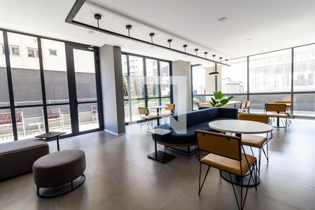 Studio para alugar com 28m², 1 quarto e sem vaga Studio para alugar com 28m², 1 quarto e sem vagaÁrea comum - Coworking