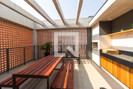 Studio para alugar com 28m², 1 quarto e sem vaga Studio para alugar com 28m², 1 quarto e sem vagaÁrea comum - Churrasqueira