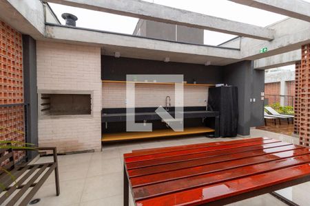 Studio para alugar com 28m², 1 quarto e sem vaga Studio para alugar com 28m², 1 quarto e sem vagaÁrea comum - Churrasqueira