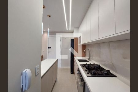 Cozinha de apartamento à venda com 2 quartos, 36m² em Usina Piratininga, São Paulo