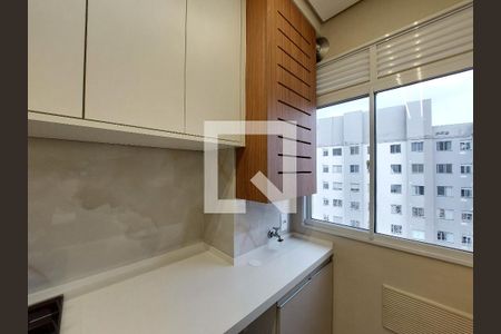 Cozinha de apartamento à venda com 2 quartos, 36m² em Usina Piratininga, São Paulo