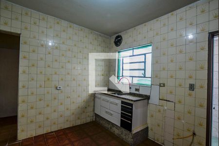 Cozinha de casa para alugar com 1 quarto, 80m² em Parque Novo Oratório, Santo André