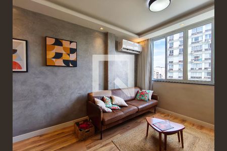 Sala de apartamento à venda com 3 quartos, 74m² em Tijuca, Rio de Janeiro