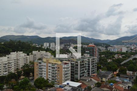 Vista da Sala de apartamento à venda com 2 quartos, 53m² em Pechincha, Rio de Janeiro