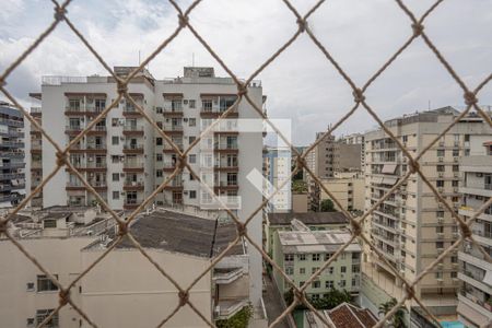 Sala Varanda Vista de apartamento à venda com 3 quartos, 91m² em Tijuca, Rio de Janeiro