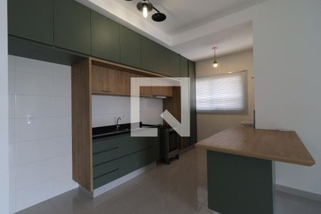 Sala/Cozinha de apartamento para alugar com 1 quarto, 34m² em Ribeirânia, Ribeirão Preto