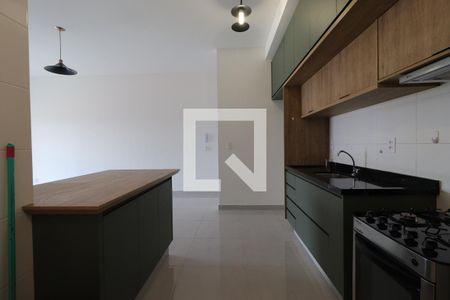 Sala/Cozinha de apartamento para alugar com 1 quarto, 34m² em Ribeirânia, Ribeirão Preto