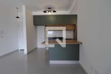 Sala/Cozinha de apartamento para alugar com 1 quarto, 34m² em Ribeirânia, Ribeirão Preto