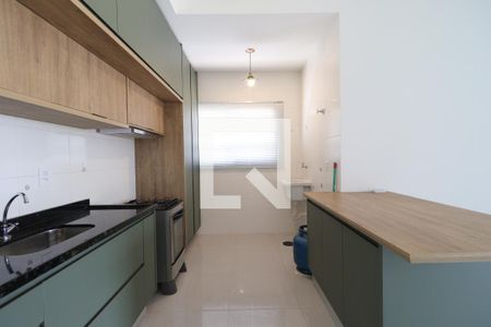 Sala/Cozinha de apartamento para alugar com 1 quarto, 34m² em Ribeirânia, Ribeirão Preto