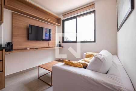 Sala/Cozinha de apartamento para alugar com 1 quarto, 28m² em Pinheiros, São Paulo