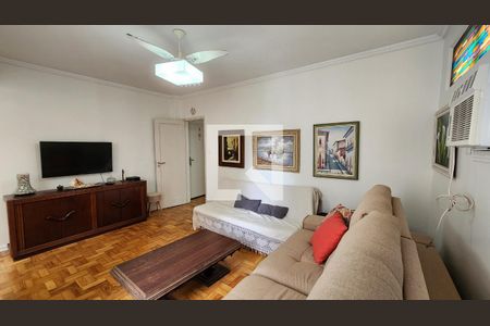 Sala de apartamento para alugar com 2 quartos, 84m² em Gonzaga, Santos