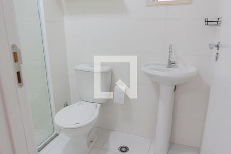 Banheiro de apartamento para alugar com 1 quarto, 33m² em Belenzinho, São Paulo