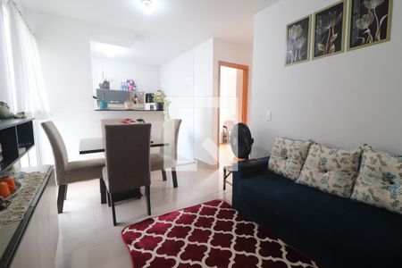 Sala de apartamento para alugar com 2 quartos, 47m² em Canudos, Novo Hamburgo