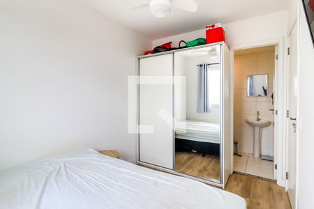 Suíte de apartamento para alugar com 1 quarto, 38m² em Vila das Belezas, São Paulo