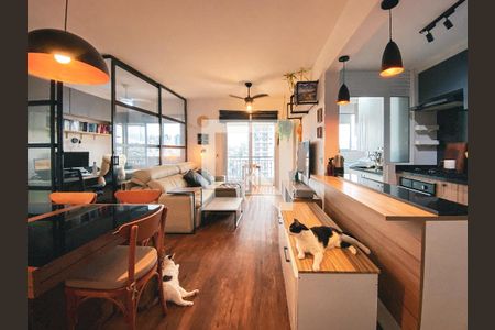 Sala de apartamento à venda com 3 quartos, 72m² em Instituto de Previdencia, São Paulo