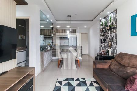 Sala/Sala de Jantar de apartamento para alugar com 2 quartos, 65m² em Cezar de Souza, Mogi das Cruzes