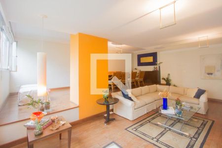 Sala de Estar de apartamento à venda com 3 quartos, 216m² em Jardim Santo Amaro, São Paulo