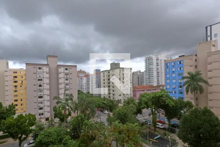 Vista da Sala de apartamento para alugar com 3 quartos, 100m² em Aparecida, Santos