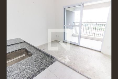 Sala/Cozinha de apartamento à venda com 1 quarto, 31m² em Belenzinho, São Paulo