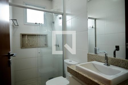 Banheiro do Quarto 1 de casa à venda com 3 quartos, 130m² em Santa Cruz, Belo Horizonte