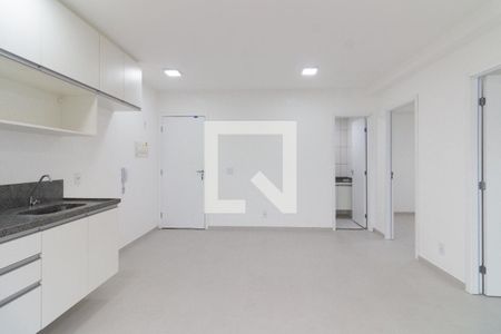 Sala - Cozinha de apartamento para alugar com 2 quartos, 44m² em Vila Sonia, São Paulo