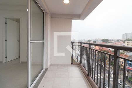 Varanda da Sala de apartamento para alugar com 2 quartos, 44m² em Vila Sonia, São Paulo