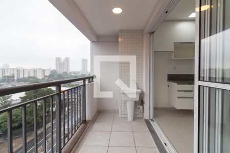 Varanda da Sala de apartamento para alugar com 2 quartos, 44m² em Vila Sonia, São Paulo