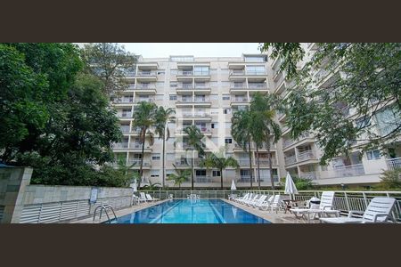 Fachada de apartamento para alugar com 1 quarto, 48m² em Panamby, São Paulo