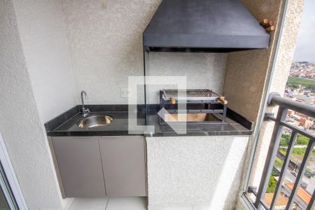 Sacada - Churrasqueira de apartamento para alugar com 2 quartos, 53m² em City Bussocaba, Osasco