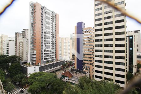 Vista de apartamento à venda com 3 quartos, 127m² em Indianópolis, São Paulo