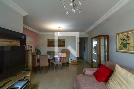 Sala de apartamento para alugar com 3 quartos, 136m² em Vila Sao Joao, São Bernardo do Campo