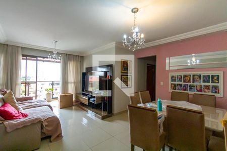 Sala de apartamento para alugar com 3 quartos, 136m² em Vila Sao Joao, São Bernardo do Campo