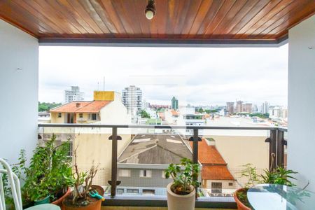 Vista da Sala de apartamento para alugar com 3 quartos, 136m² em Vila Sao Joao, São Bernardo do Campo