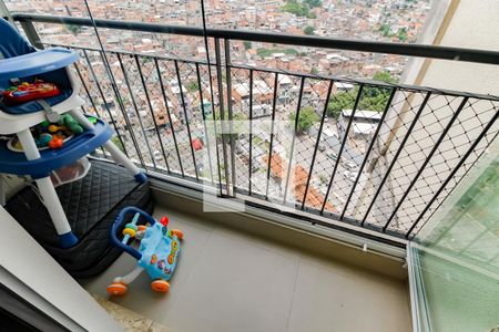 Varanda da Sala de apartamento à venda com 2 quartos, 55m² em Vila Andrade, São Paulo