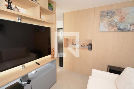 Sala de apartamento para alugar com 1 quarto, 34m² em Jardim Taquaral, São Paulo