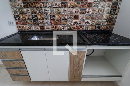 Sala/Cozinha de apartamento para alugar com 2 quartos, 45m² em Vila Sacadura Cabral, Santo André