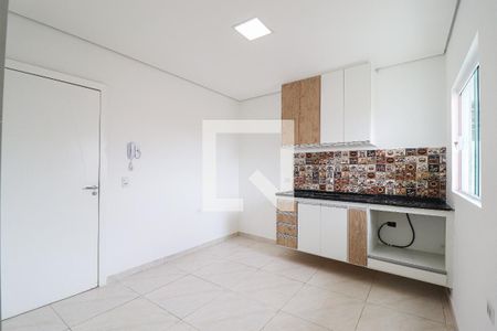 Sala/Cozinha de apartamento para alugar com 2 quartos, 45m² em Vila Sacadura Cabral, Santo André