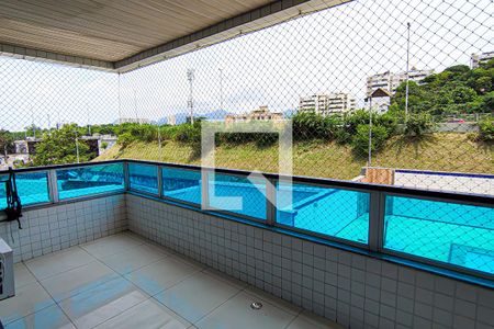 sala - varanda de apartamento para alugar com 4 quartos, 122m² em Freguesia (jacarepaguá), Rio de Janeiro