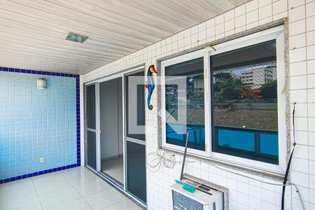 sala - varanda de apartamento para alugar com 4 quartos, 122m² em Freguesia (jacarepaguá), Rio de Janeiro