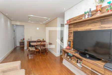 Sala  de apartamento à venda com 3 quartos, 86m² em Centro, Diadema