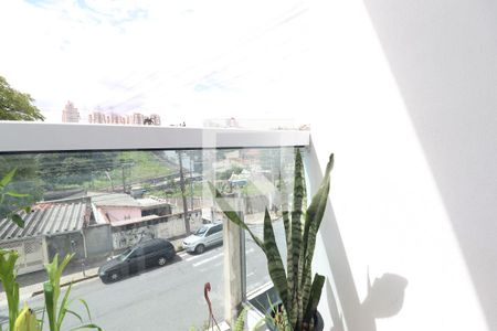 Varanda Quarto 1 suíte de apartamento para alugar com 2 quartos, 116m² em Jardim Stella, Santo André