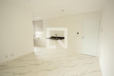 SALA- COZINHA de apartamento à venda com 1 quarto, 38m² em Parque Peruche, São Paulo