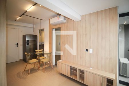 Sala de apartamento para alugar com 1 quarto, 32m² em Moema, São Paulo