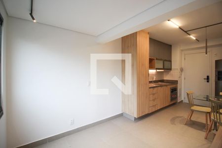 Sala de apartamento para alugar com 1 quarto, 32m² em Moema, São Paulo