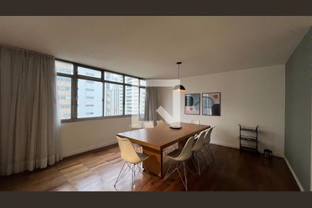 Sala de Jantar de apartamento para alugar com 4 quartos, 227m² em Cerqueira César, São Paulo