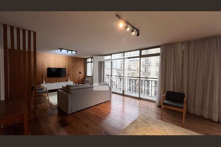 Sala de apartamento para alugar com 4 quartos, 227m² em Cerqueira César, São Paulo