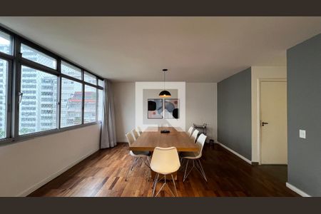 Sala de Jantar de apartamento para alugar com 4 quartos, 227m² em Cerqueira César, São Paulo